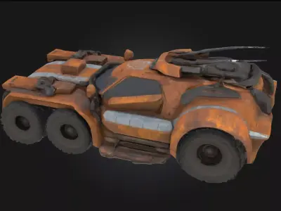 Rugged Explorer  Spirit of Adventure in Every Detail 3D model