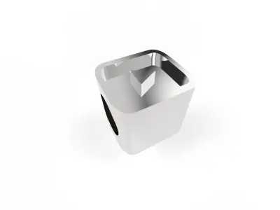 Youtube Charm 3D print model