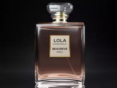 Luxury Perfume - Realistic 3D model