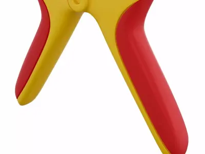 Plastic Clamps 3D model