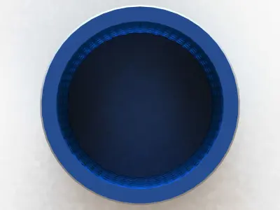 Circular Lattice Holder 3D print model