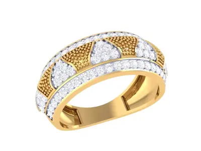 Band Ring - 46 3D print model