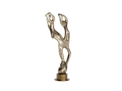 The Embrace of Time Sculpture 3D model