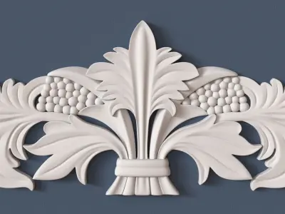 Decorative Onlay 3D model 6