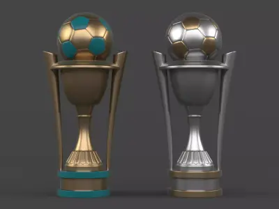 Trophy Cups 3D model 54