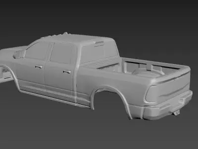 Dodge Ram 2500 2020 Body For Print 3D print model