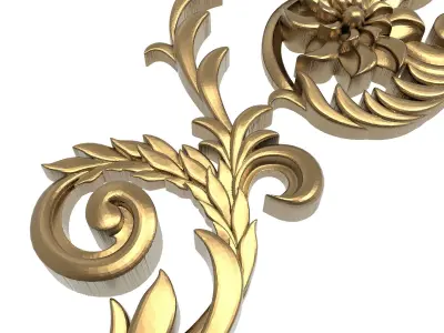  decorative pattern ready for 3D printing 3D model 98
