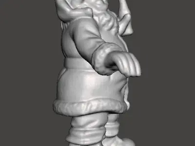 SANTA CLAUS COCA COLA CHRISTMAS VINTAGE FIGURE STATUE ORNAMENT 3D print model