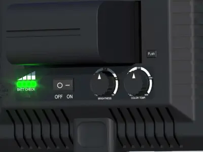 Studio Lights 3D model