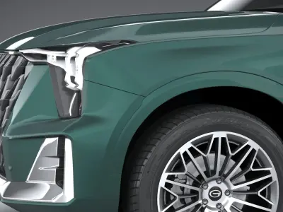 GAC Trumpchi GS8 Hybrid 2022 3D model