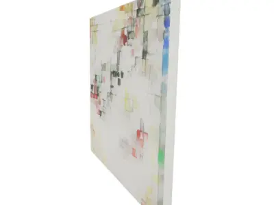 Canvas - miK Low-poly 3D model