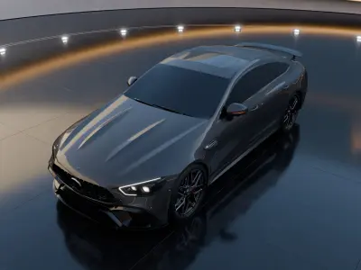 Mercedes Benz AMG GT 3D model