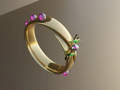 jewelry ring 3D print model