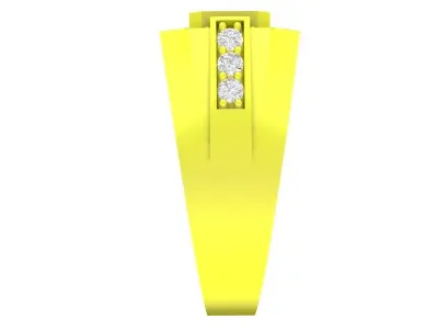 A4796 Luxury Fashion Men Ring 3D print model