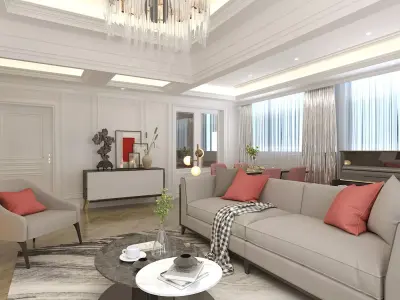 Living Room  3D model