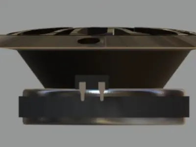 Audiopipe ATR Series Bullet Tweeter Free low-poly 3D model