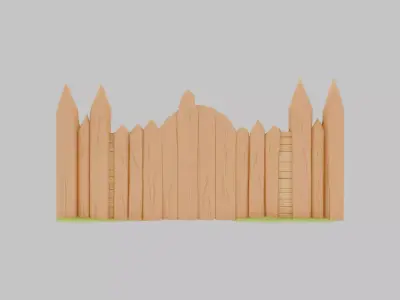 Cartoonish Low Poly Car Low-poly 3D model