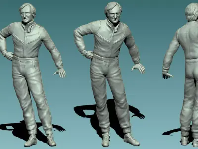 CHRIS AMON  FIGURE 3D print model