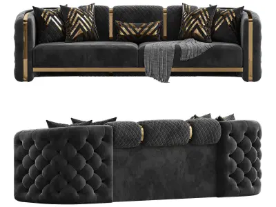  Viktorya Sofa by Evgor Luxury 3D model