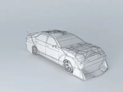 car spider Free 3D model