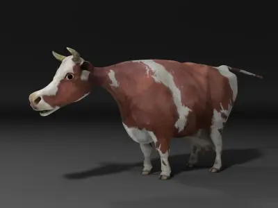 Cow EscapeFromParadise Animal 3D model