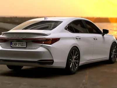 2025 Lexus ES 3D model