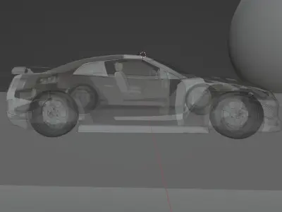 Nissan GT-R R35 3D model