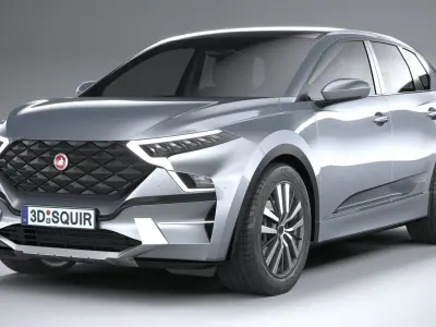 Generic SUV v1 2022 3D model