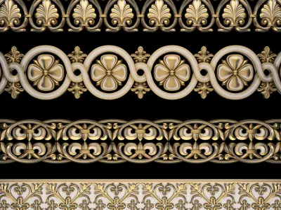 Path Ornament Pack 15 3D model