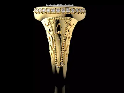 Gold N1619 3D print model