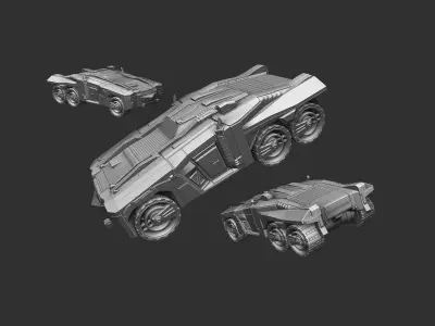 Car of the future-007 3D print model