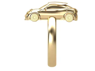 TPR01 Car ring 3D print model 3D print model