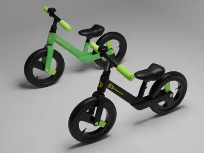 Kids bike 3D model