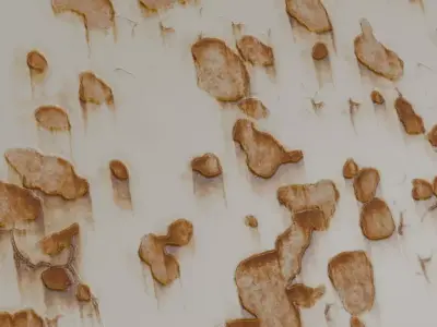 Chipped Paint Worn Metal Panel PBR Seamless Texture