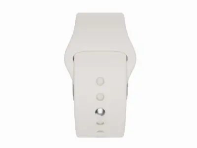 Apple Watch Series 9 Sport Band Starlight Color 3ds Max 3D model