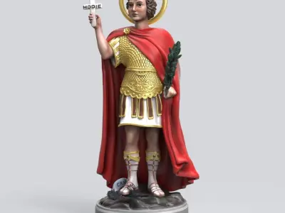 Saint Expeditus 3D print model