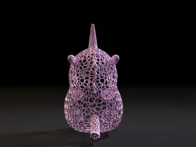 Unicorn figurine 3D print model
