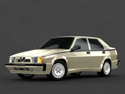 Alfa Romeo 75 3D model