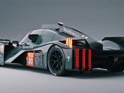 peugeot lmh 9x8 Low-poly 3D model