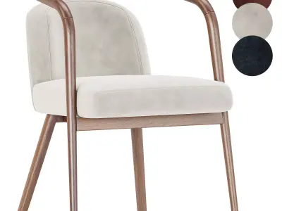 ESSEX CHAIR ARMCHAIR 3D model