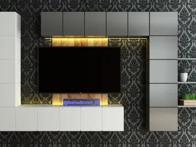 Interior HALL 3D model