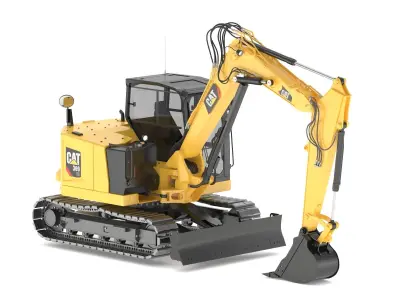Mini Excavators 309 CR VAB 3D model