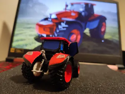 ZETOR Tractor by Pininfarina - 3D PRINTED model 3D print model