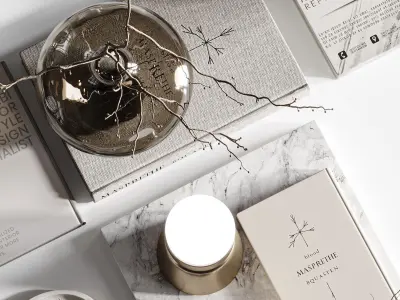 Decorative set13 3D model