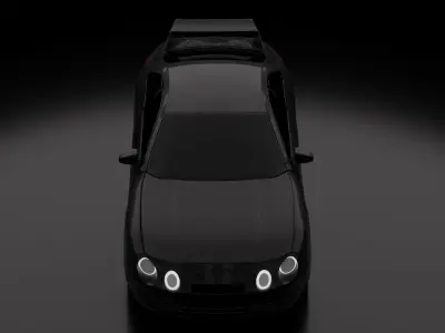 Toyota Celica ST 205 GT Four tarmac 3D model