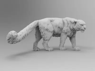 leopard 3D model