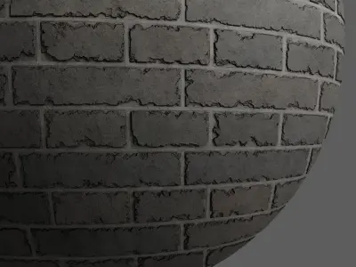 Materials 26- Brick Tiles Pbr-4k-Sbsar Texture