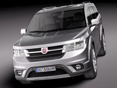 Fiat Freemont 2012 3D model