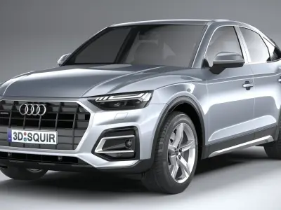 Audi Q5 sportback 2021 3D model