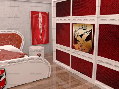 ahly room 3D model